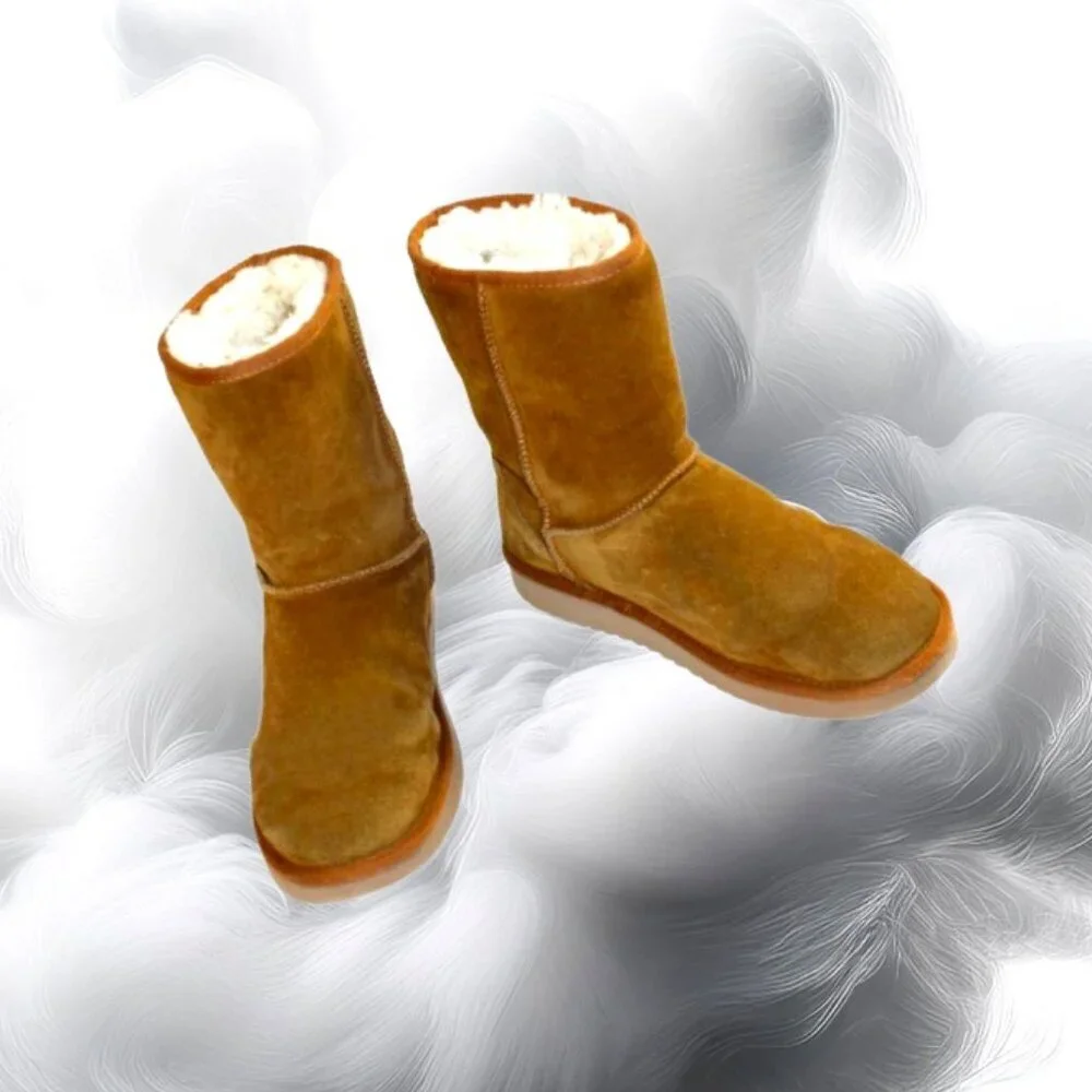 Koolaburra By Ugg Sand Koola Short Pull On Style Boot, Size 10